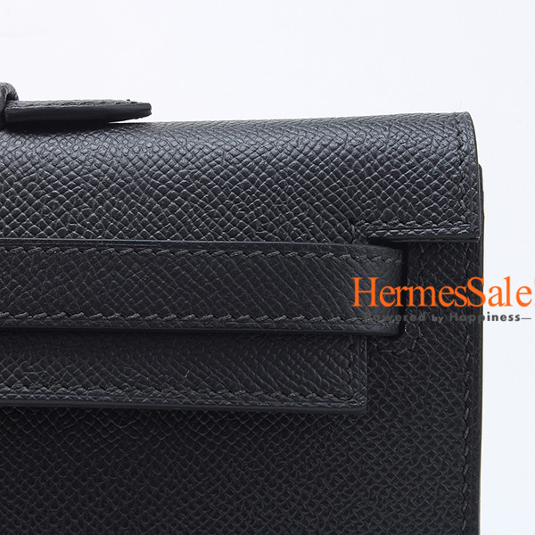 Hermès Kelly Cut Clutch Bag Blue Epsom Leather – ZAK BAGS