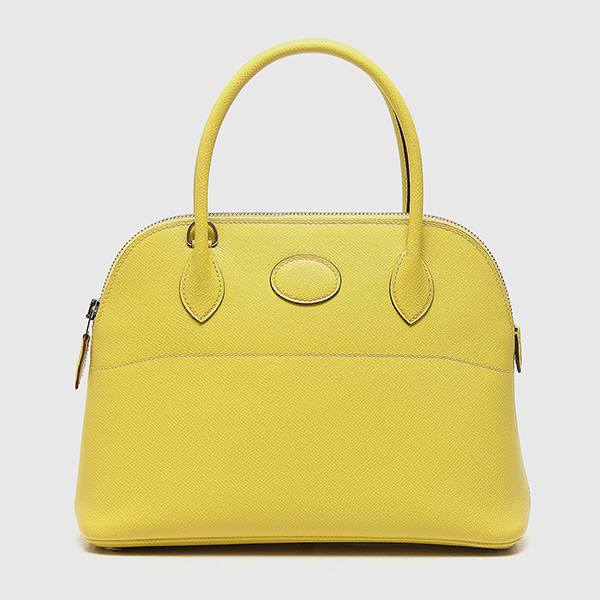 Hermes Bolide 27 Bag with Lime Epsom Leather 