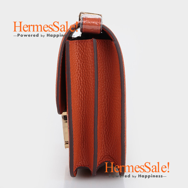 Hermes Orange H Swift Leather Constance Elan Bag with Gold Hardware –  Harrington's Auctions