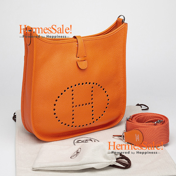 Hermes Evelyne Bag Gen III Epsom PM Red 2088182