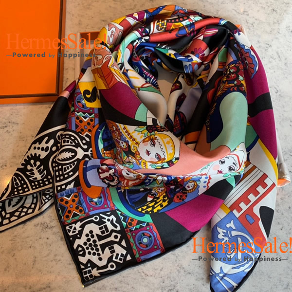 Hermes Silk Twill Scarf 90x90 CM - hermessale.ee