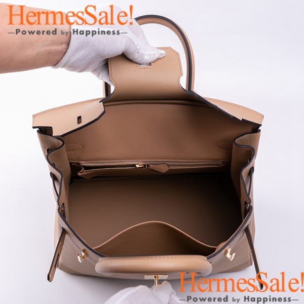 Hermes Birkin 30 Chai Bag with Original Swift and Gold Hardware